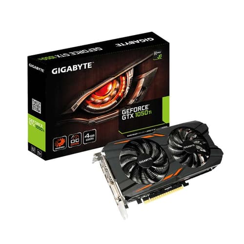 Gigabyte GTX 1050 TI Windforce OC Edition 4GB
